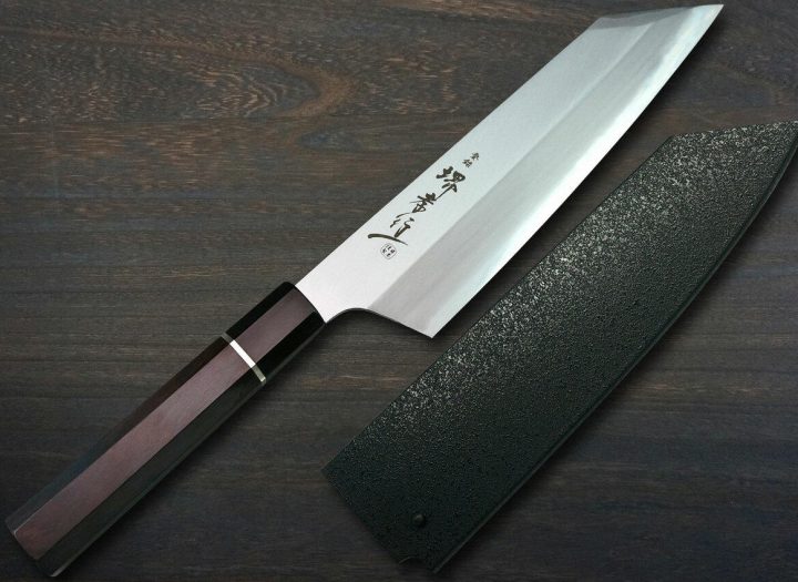 Sakai Takayuki Homura Premium (Aogami 2 steel) Japanese Chef's Kengata-Gyuto Knife 225mm